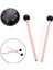 F Fityle 1 Çift Ahşap Drumstick Vurmalı Kauçuk Marimba Mallet Aksesuarları 145MM (Yurt Dışından) 3