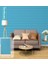 Açık Mavi 70X38 cm 0,26 M2 Çocuk Odası Duvar Kağıdı Paneli NW05 2
