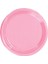 Pembe Plastik Tabak 22 cm 25LI 1
