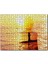 Cakapuzzle Altın Rengi Güneş Okyanus ve Sahildeki Kız 1000 Parça Puzzle Yapboz Mdf(Ahşap) 1