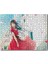 Cakapuzzle Animasyon Filmi Kırmızılı Çiçekli Kız 255 Parça Puzzle Yapboz Mdf (Ahşap) 1