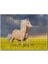 Cakapuzzle Oprak Rengi At Çiçekler Arasında Koşarken Görsel 1000 Parça Puzzle Yapboz Mdf(Ahşap) 1