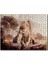 Cakapuzzle Doğada Aslan ve Yavrusu Görseli 255 Parça Puzzle Yapboz Mdf (Ahşap) 1
