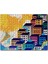 Cakapuzzle Renkli Gökdelenler ve Bulutlar 1000 Parça Puzzle Yapboz Mdf(Ahşap) 1