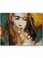 Cakapuzzle Yağlı Boya Resmi Kadın Uçuşan Saçlar Görseli 500 Parça Puzzle Yapboz Mdf (Ahşap) 1