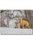 Cakapuzzle Karlar Üzerinde Kutup Tilkisi ve Yavrusu 1000 Parça Puzzle Yapboz Mdf(Ahşap) 1
