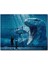 Cakapuzzle Megalodon Büyük Beyaz Köpekbalığı ve Insan 500 Parça Puzzle Yapboz Mdf (Ahşap) 1