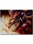Cakapuzzle Ejderha ve Sarı Saçlı Kız 255 Parça Puzzle Yapboz Mdf (Ahşap) 1