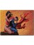 Cakapuzzle Süpermen ve Sarılan Harika Kadın Görseli 120 Parça Puzzle Yapboz Mdf (Ahşap) 1