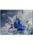 Cakapuzzle Beyaz Atlı Mavi Elbiseli Kız Deniz ve Martılar 255 Parça Puzzle Yapboz Mdf (Ahşap) 1