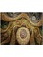 Cakapuzzle Tarot Fraktal Şekiller Kahverengi Sarı Görsel 120 Parça Puzzle Yapboz Mdf (Ahşap) 1