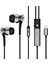 E1004 Dual Driver Kulak Içi Lightning Kulaklık - Siyah 1