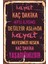 Vintage Ahşap Poster Duvar Yazıları 1
