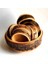 Ahşap Çerezlik - Kabuklu Doğal Ahşap Çerez Takımı- Wooden Cookie Set 1
