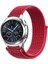 Samsung Watch 22MM Krd3 Hasır Kordon Kırmızı 1