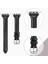 Apple Watch Uyumlu 42-44MM KRD13 Deri Kordon Beyaz 3