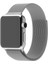 Apple Watch Uyumlu Gümüş Rengi Metal Kordon 42-44 mm Bushco Store 1