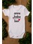 Beyaz Bebek Anne Baba Ben Baskılı Çıtçıtlı Body 5000 1