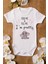 Kız Beyaz Bebek I'm Pretty Baskılı Çıtçıtlı Body 5009 1