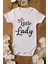 Kız Beyaz Bebek Little Lady Baskılı Çıtçıtlı Body 5015 1