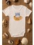 Bebek Baby Hipopotam Baskılı Ekru Çıtçıtlı Body 5035 1