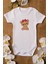 Kız Bebek Baby Ayıcık Baskılı Beyaz Çıtçıtlı Body 5044 1