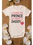Kız Ekru Bebek Prince Daddy Baskılı Çıtçıtlı Body 5023 1