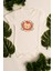 Kız Bebek Aslan Baskılı Ekru Çıtçıtlı Body 5039 1