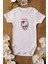 Kız Bebek Hello Kitty Happy Organik Baskılı Pamuklu Beyaz Çıtçıtlı Body Zıbın 5098 1