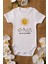 You Are My Sunshine Güneş Organik Baskılı Pamuklu Beyaz Çıtçıtlı Body Zıbın 5095 1