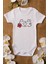 I Love You Minnie Mouse Organik Baskılı Pamuklu Beyaz Çıtçıtlı Body Zıbın 5109 1