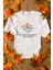 Bebek Küçük Prens Organik Baskılı Uzun Kollu Beyaz Çıtçıtlı Body / Zıbın 8010 1