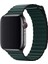 Apple Watch Uyumlu 38-40MM Krd6 Deri Bükme Kordon Yeşi̇l 1