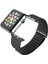 Apple Watch Uyumlu 42-44MM Krd6 Deri Bükme Kordon Laci̇vert 2