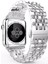 Apple Watch Uyumlu 38-40MM Krd7 Metal Kordon Gümüş 1