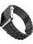 Apple Watch Uyumlu 38-40MM Krd7 Metal Kordon Gümüş 3