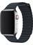 Apple Watch Uyumlu 38-40MM Krd6 Deri Bükme Kordon Gri 1