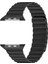 Apple Watch Uyumlu 38-40MM Krd6 Deri Bükme Kordon Bordo 2
