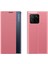 Yan Ekran Pu + Pc Kılıf Xiaomi Mi 11 Için Pembe (Yurt Dışından) 1