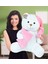 80 cm Yastıklı Uyku Arkadaşı Peluş Ayıcık 1