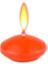 Mum Tealight Yüzen Mum Kirmizi 20 Adet 2