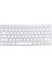 BK-3001 Bluetooth Kablosuz 78 Tuşları Windows / iPad / iPhone Için Ultrathin Klavye (Gümüş) (Yurt Dışından) 1