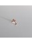 Cerrahi Çelik Kalp Piercing Rosegold 2