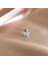 Cerrahi Çelik Kelebek Piercing Gümüş Rengi 1