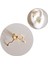 Cerrahi Çelik Gold Serotonin Piercing 6 mm 1
