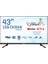 OV43F250 43" 109 Ekran Uydu Alıcılı Full HD Android Smart LED TV (Çerçevesiz) 1