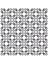 Hdm-91 Home Decor Mini Stencil 25 x 25 cm 1