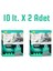 İnce Taneli Aktif Karbonlu Topaklanan Kedi Kumu 10 Lt x 2'li 1