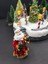 Yılbaşı Noel Baba Ayıcık Hediye Aksesuar Kutusu Mücevher Kutusu 3