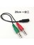 Hadron HD4765 2x2.5mm Stereo Erkek To 1x3.5mm Dişi Stereo Kablo 1
